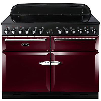 AGA Masterchef XL 110 Induction Range Cooker Cranberry